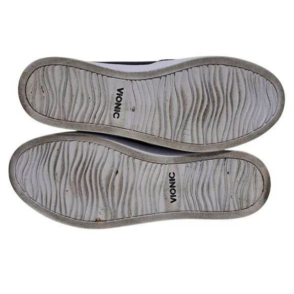 Vionic Splendid Dakota Slip On Mule Comfort Shoes Navy Size 7.5