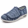 Wide Velcro Plus Size Walking Shoes