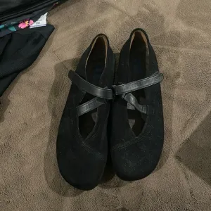 Wolky Brown Nubuck Leather Comfort Loafers Shoes Flats Women's US 7.5 / 38
