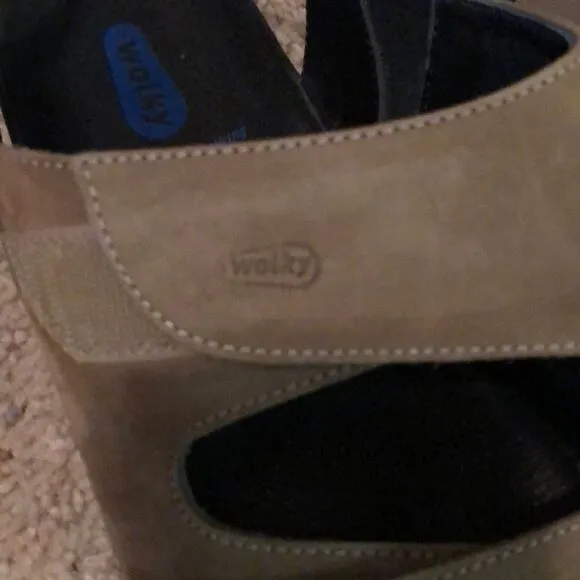 Wolky Beige Women’s orthopedic sandals