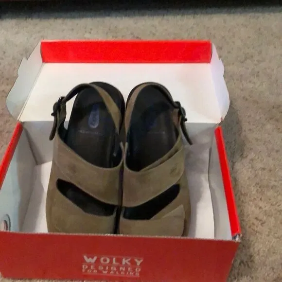 Wolky Beige Women’s orthopedic sandals