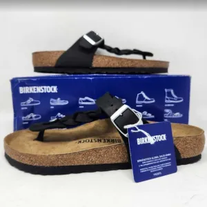 Women's 41 (US 10) Birkenstock Gizeh Braided sandals in black 1021349