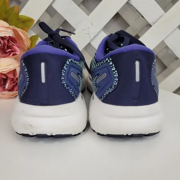 Women's Brooks Ghost 14 Navy Tennis Shoes Size 6.5