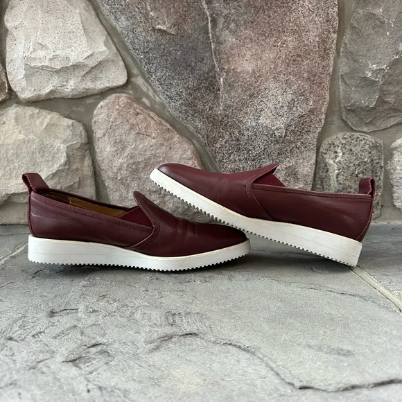Women's Everlane &quot;The Leather Street Shoe&quot; Ox Blood Italian Leather Shoe.