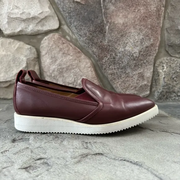 Women's Everlane &quot;The Leather Street Shoe&quot; Ox Blood Italian Leather Shoe.