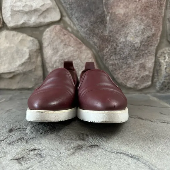 Women's Everlane &quot;The Leather Street Shoe&quot; Ox Blood Italian Leather Shoe.