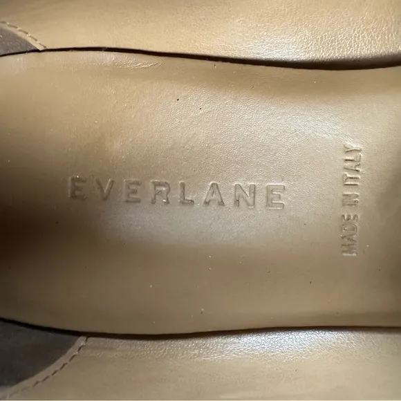 Women's Everlane &quot;The Leather Street Shoe&quot; Ox Blood Italian Leather Shoe.