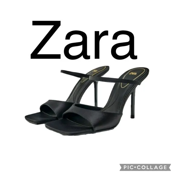 zara,‎ high heel sandals size