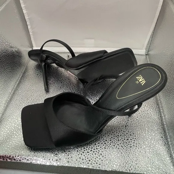 zara,‎ high heel sandals size