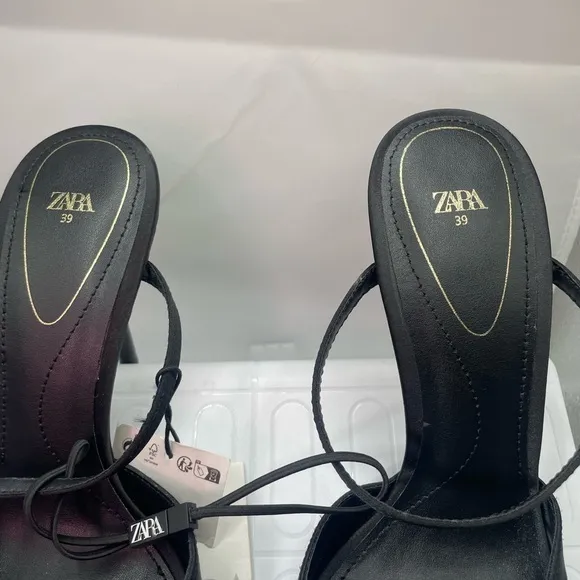zara,‎ high heel sandals size