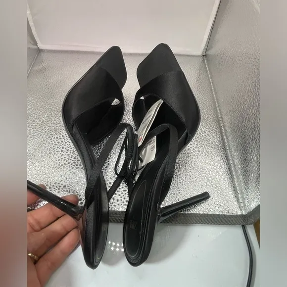 zara,‎ high heel sandals size